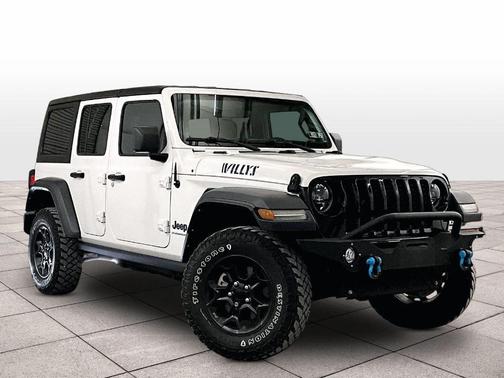 Bright White Clearcoat 2023 Jeep Wrangler 4xe Base