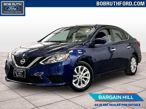 Deep Blue Pearl 2019 Nissan Sentra SV