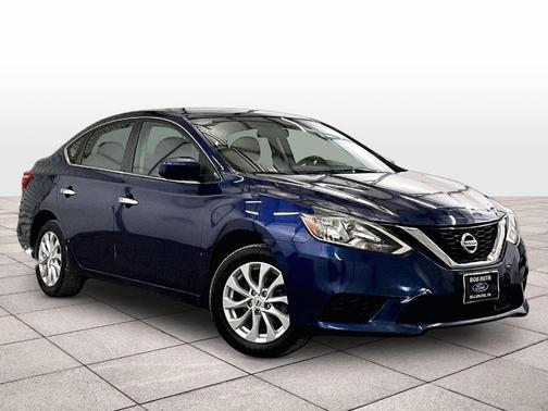 Deep Blue Pearl 2019 Nissan Sentra SV