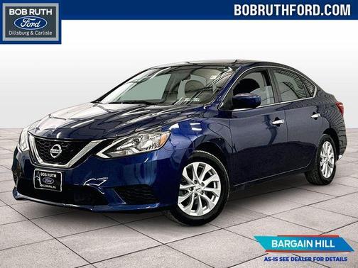 Deep Blue Pearl 2019 Nissan Sentra SV