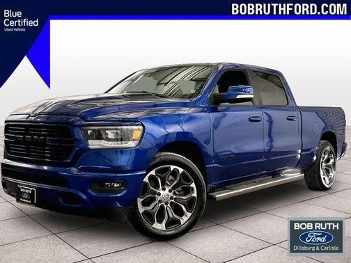 Blue 2019 RAM 1500 Rebel