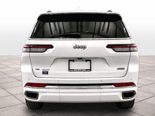 Bright White Clearcoat 2021 Jeep Grand Cherokee L Overland