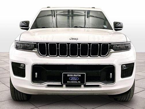 Bright White Clearcoat 2021 Jeep Grand Cherokee L Overland