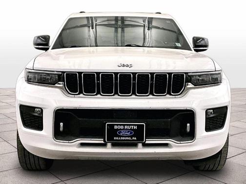 Bright White Clearcoat 2021 Jeep Grand Cherokee L Overland