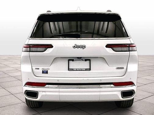 Bright White Clearcoat 2021 Jeep Grand Cherokee L Overland
