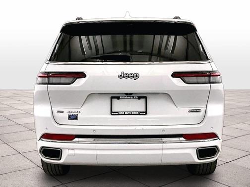 Bright White Clearcoat 2021 Jeep Grand Cherokee L Overland