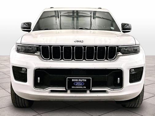 Bright White Clearcoat 2021 Jeep Grand Cherokee L Overland
