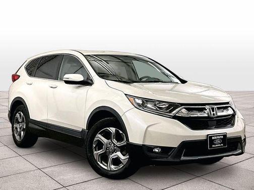 White Diamond Pearl 2017 Honda CR-V EX-L