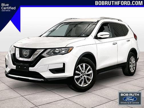 Glacier White 2017 Nissan Rogue SV