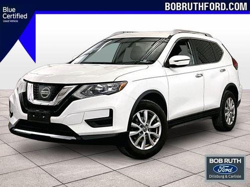 Glacier White 2017 Nissan Rogue SV