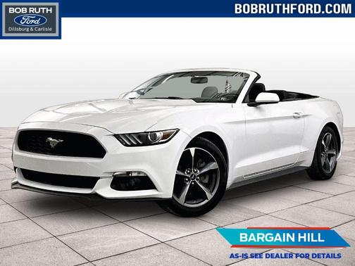 Oxford White 2015 Ford Mustang V6