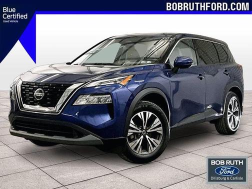Caspian Blue 2021 Nissan Rogue SV