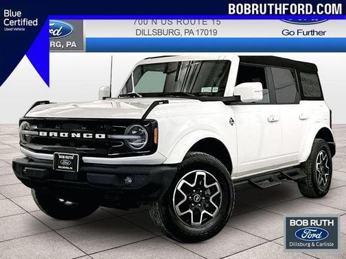 Oxford White 2024 Ford Bronco Outer Banks