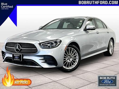 Cirrus Silver Metallic 2021 Mercedes-Benz E-Class E 350 4MATIC