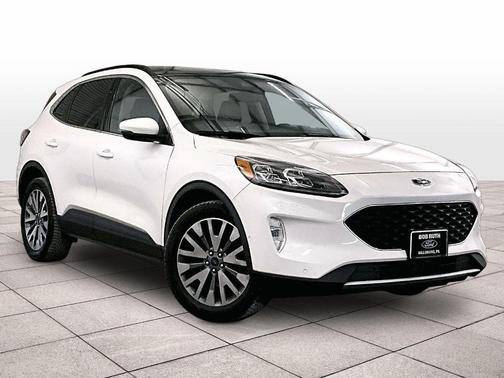 Star White 2020 Ford Escape Titanium
