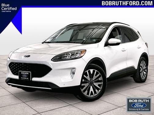 Star White 2020 Ford Escape Titanium