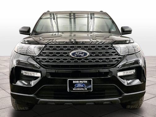 Agate Black 2021 Ford Explorer XLT