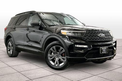 Agate Black 2021 Ford Explorer XLT