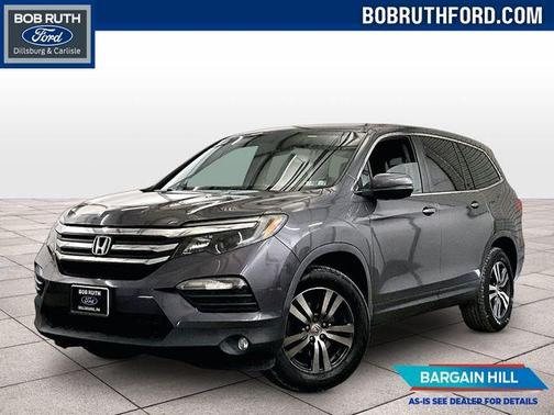 Modern Steel Metallic 2018 Honda Pilot EX