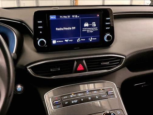 Lagoon Blue 2022 Hyundai Santa Fe Plug-In Hybrid SEL Convenience