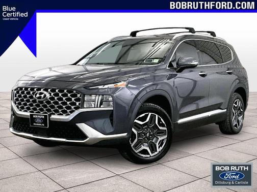 Lagoon Blue 2022 Hyundai Santa Fe Plug-In Hybrid SEL Convenience