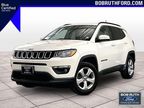 White Clearcoat 2019 Jeep Compass Latitude