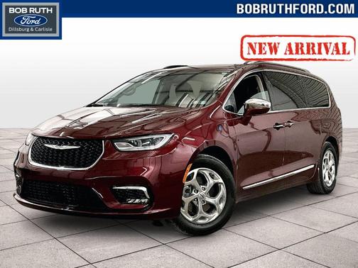 Velvet Red Pearlcoat 2021 Chrysler Pacifica Hybrid Limited