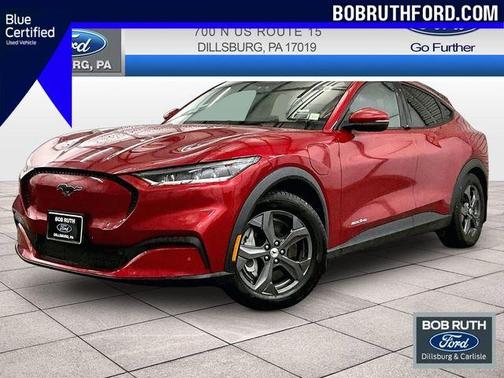 Red Metallic 2021 Ford Mustang Mach-E Select