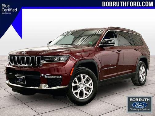 Velvet Red Pearlcoat 2021 Jeep Grand Cherokee L Limited