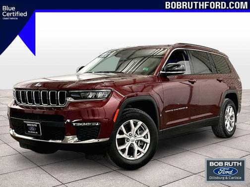 Velvet Red Pearlcoat 2021 Jeep Grand Cherokee L Limited