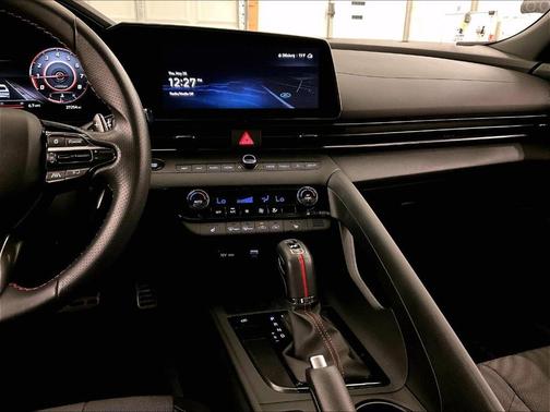 Ceramic White 2023 Hyundai ELANTRA N Line