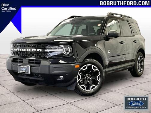 Shadow Black 2025 Ford Bronco Sport Outer Banks