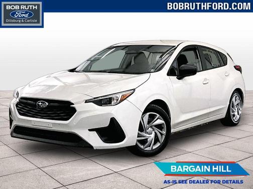 Crystal White Pearl 2024 Subaru Impreza Base