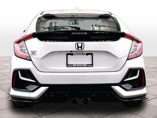 Platinum White Pearl 2021 Honda Civic Sport