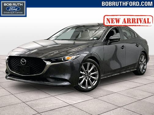 Machine Gray Metallic 2021 Mazda Mazda3 FWD w/Select Package
