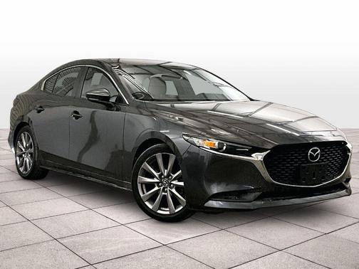 Machine Gray Metallic 2021 Mazda Mazda3 FWD w/Select Package