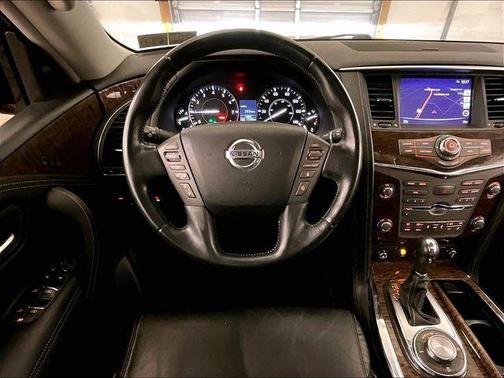 Black 2019 Nissan Armada Platinum