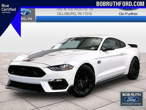Oxford White 2022 Ford Mustang Mach 1