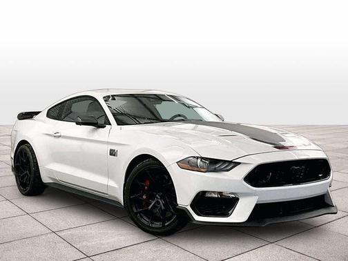 Oxford White 2022 Ford Mustang Mach 1