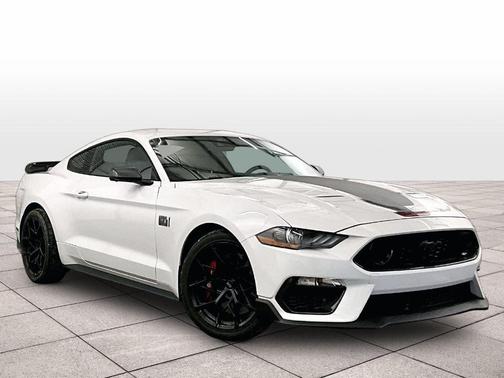 Oxford White 2022 Ford Mustang Mach 1
