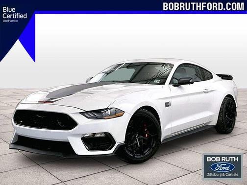 Oxford White 2022 Ford Mustang Mach 1