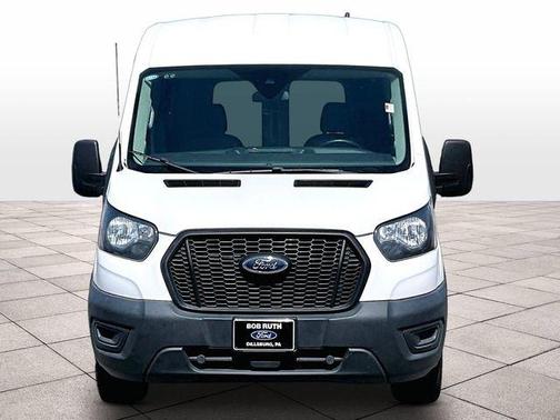 Oxford White 2024 Ford Transit-250 148 WB Medium Roof Cargo