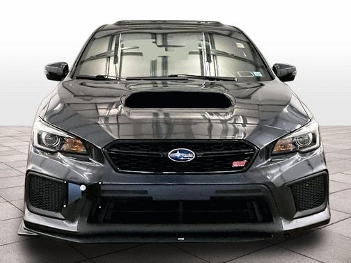 Dark Gray Metallic 2018 Subaru WRX STI Limited w/ Wing