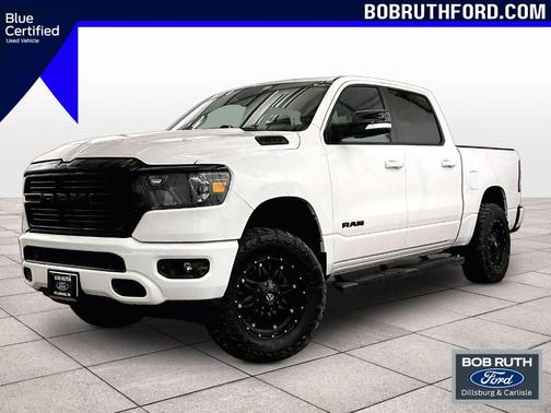 Bright White Clearcoat 2021 RAM 1500 Big Horn
