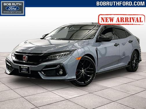Sonic Gray Pearl 2021 Honda Civic Sport Touring