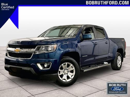 Pacific Blue Metallic 2019 Chevrolet Colorado LT