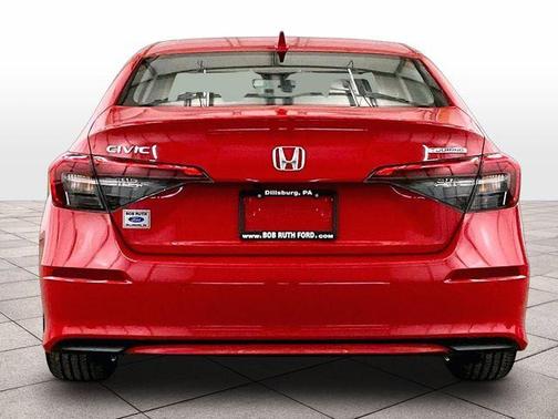 Red 2024 Honda Civic Touring