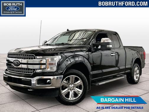 Shadow Black 2018 Ford F-150 Lariat