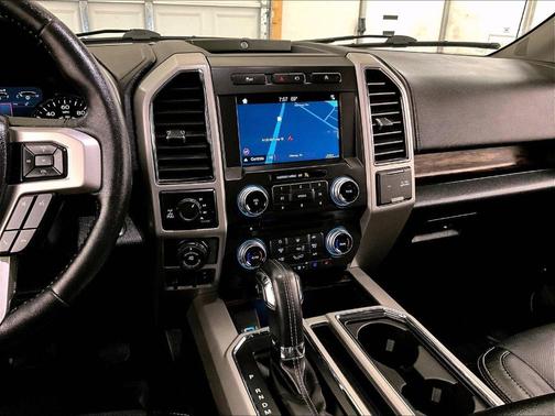 Shadow Black 2018 Ford F-150 Lariat