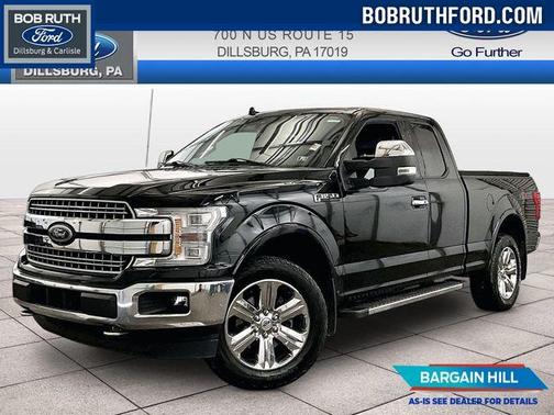 Shadow Black 2018 Ford F-150 Lariat